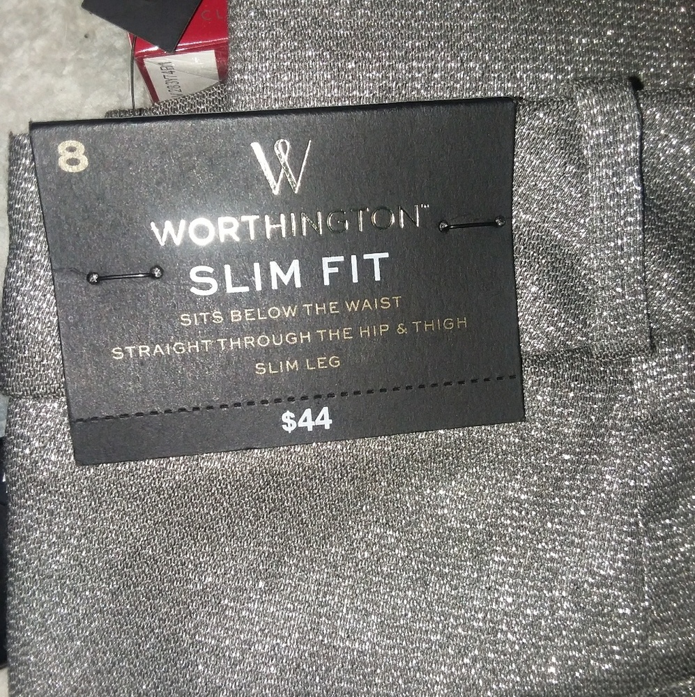 Worthington  , slim fit, size 8